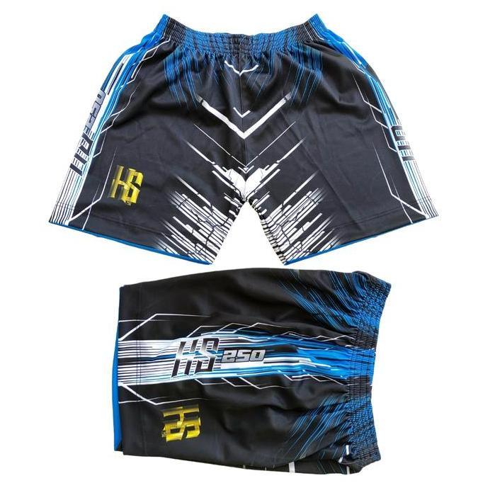 Celana voli mizuno full printing depan belakang kolor olahraga