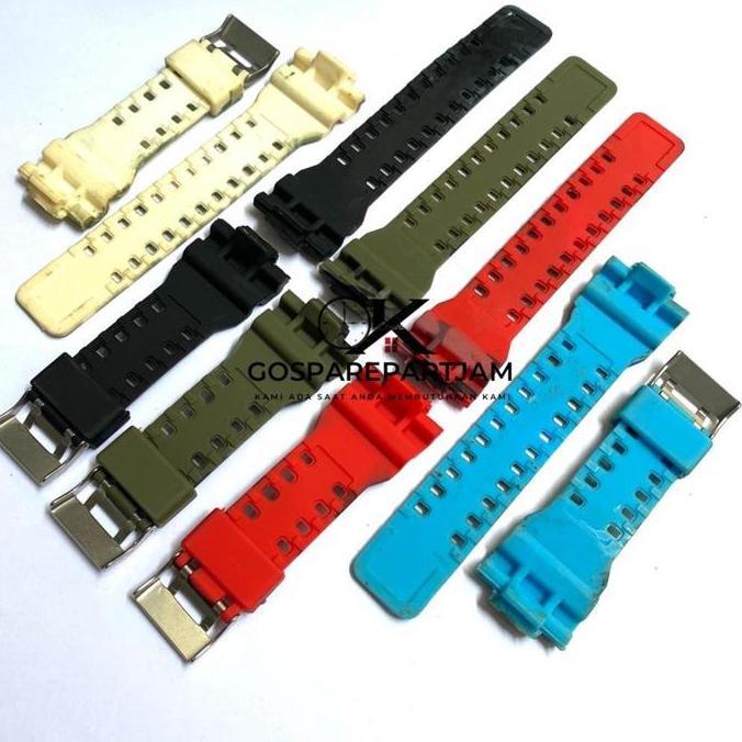 Tali Strap Jam Tangan Rubber GA-400 GA-110 GA400 GA110 Warna Loreng