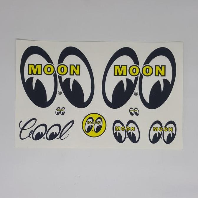 MOONEYES 8 Pattern Sticker Sheet [DM001A]