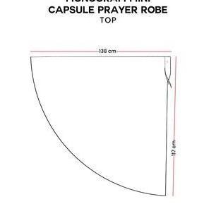 Buttonscarves Monogram Mini Capsule Prayer robe