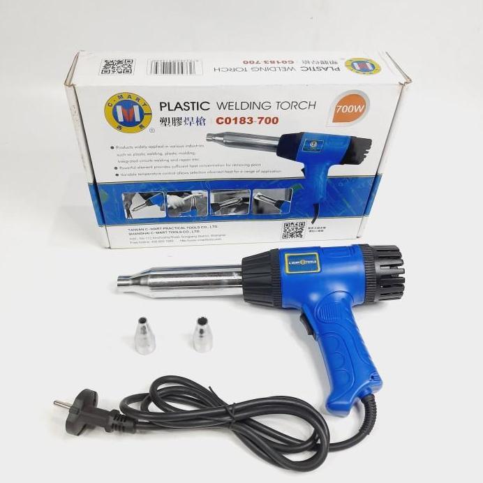 CMART HOT HEAT GUN LOW 700 WATT LAS PVC PLASTIK RENDAH TAIWAN