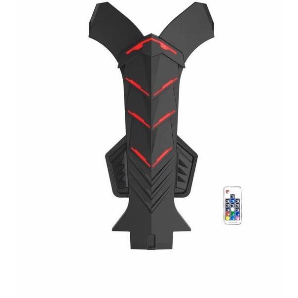 TERMURAH - DXRACER RGB Exoskeleton (LED Cover) for Air Series - BLACK
