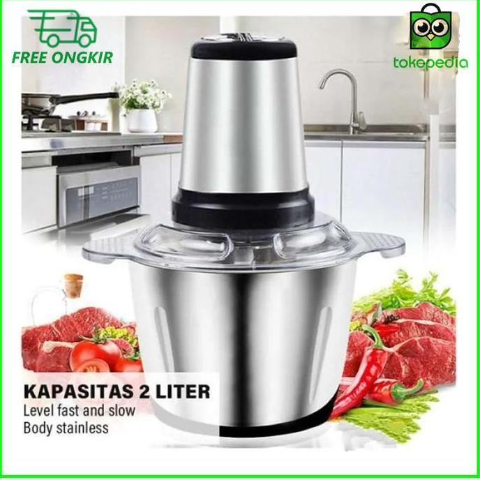 Blender Daging Stainless Steel Chooper SX-685 Penggiling Daging Coper