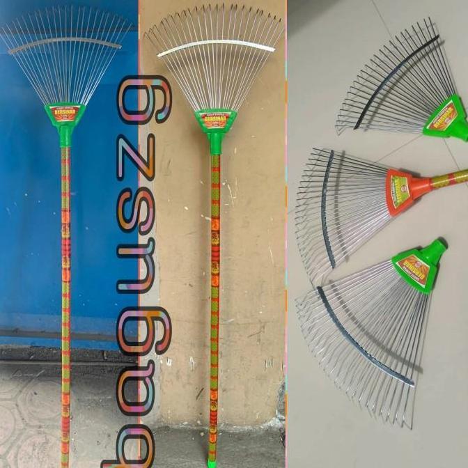 Sapu garuk cakar kawat besi sapu taman sapu daun