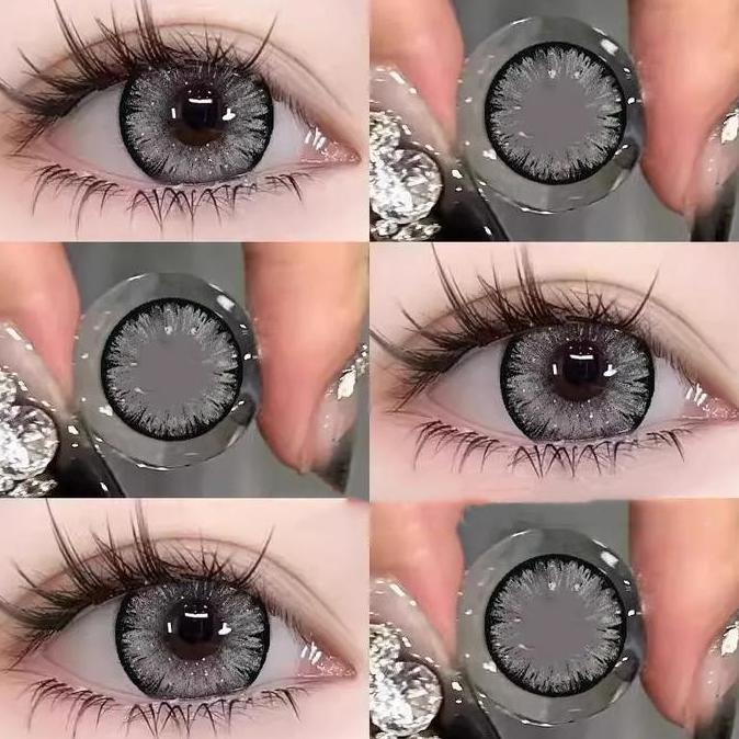Occhio- (Cod)Softlens Minus(0.00-4.50)1 Pasang Lensa Kontak Berwarna/Softlens/Soflens Minus/Soflens 
