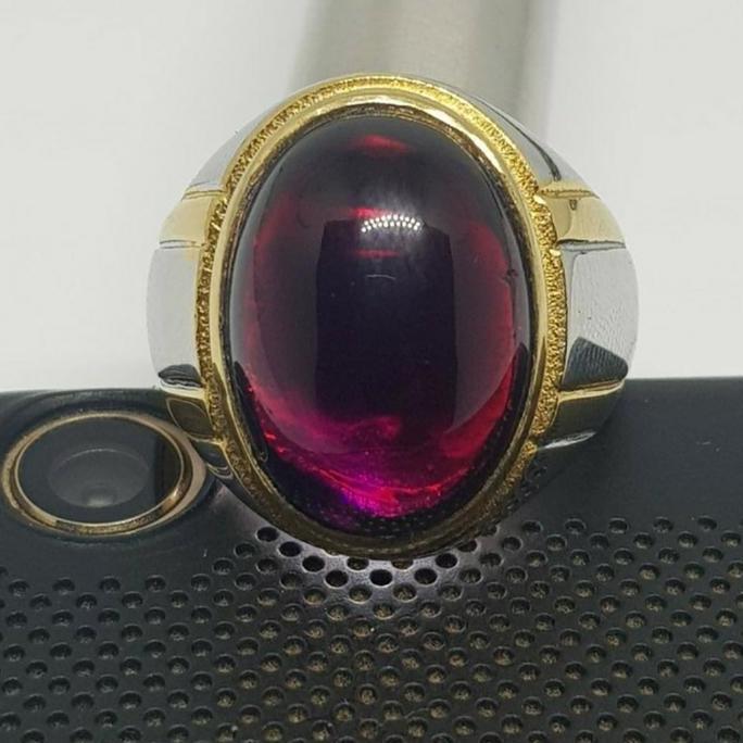 cincin batu akik kecubung