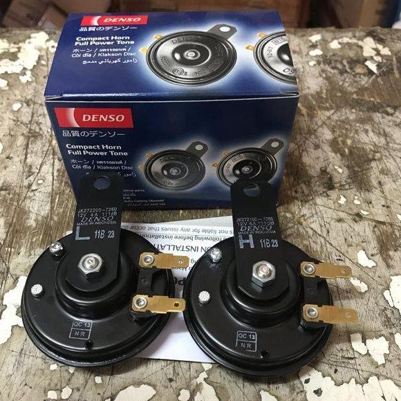 Promo Klakson Avanza Ori Original Denso Compact Horn Set 12 high and low Diskon