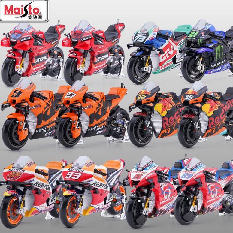 Diecast motogp Rossi Marquez Dovizioso Fabio Quatararo Petrucci espargaro Bagnaia Oliveira jack mill