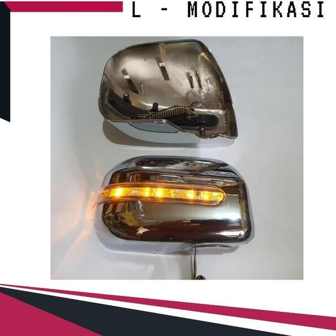 Cover Spion Chrome G 2012 + Lampu Sein All Avanza Tipe 2012-2018 Car