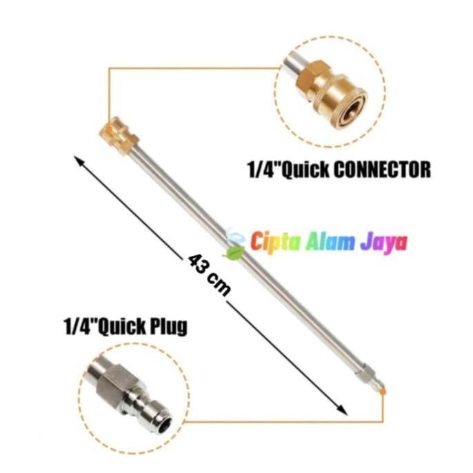 Extension Stik Spray Pipe high Pressure Washer Clenaer
