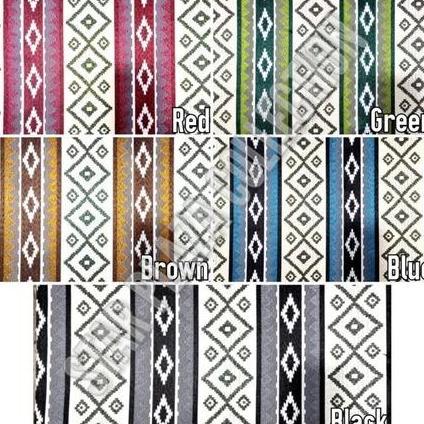 Bahan Kain Kanvas Premium Meubel Sofa Lesehan / Jok / Kursi Motif Batik Arab Klasik - Inka
