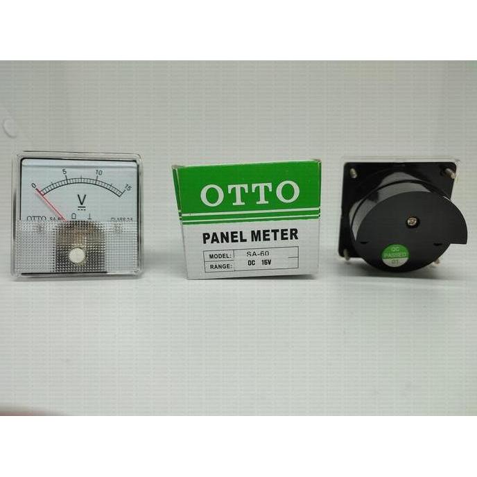 Lansung- Otto Panel Meter / Amper Ampere Volt Meter Sa-60 Ac/Dc 30A 50A 300V