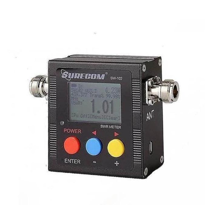 Lansung- Surecom Sw-102 Digital Vhf Uhf Swr 125-525Mhz Power Meter Sw102