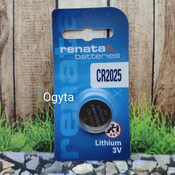 Baterai Jam Tangan Pria Casio W-96H W96 Renata 2025 Original