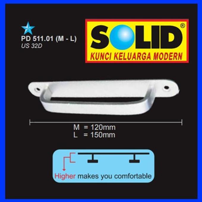 TARIKAN LACI SOLID US32D PD 511 01 M / TARIKAN LEMARI TARIKAN JENDELA murah