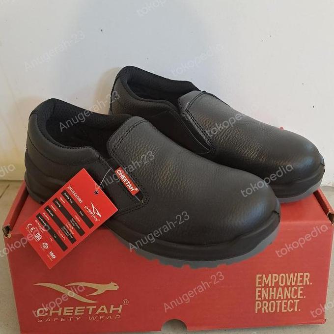 Yxyg- Sepatu Safety Cheetah 7001 H/ Sepatu Safety Proyek Pendek