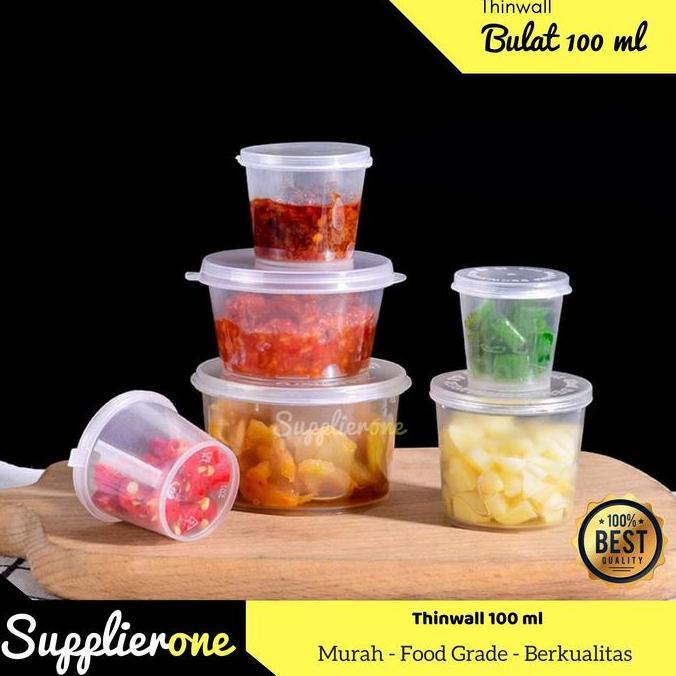 Thinwall 100 ml / Cup 100 ml / Cup Puding 100 ml / Mika 100 ml