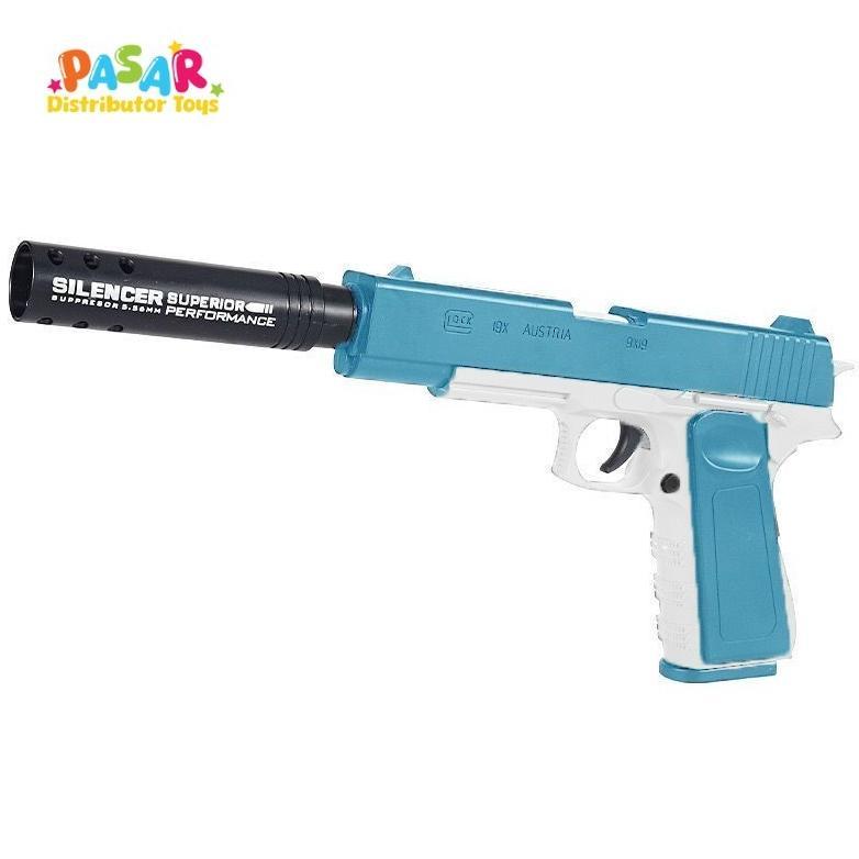 Berkualitas Mainan Anak Pistol Plastik 1911 Tembakan Plastik Eva Soft  Series Tembakan Pistol Mainan