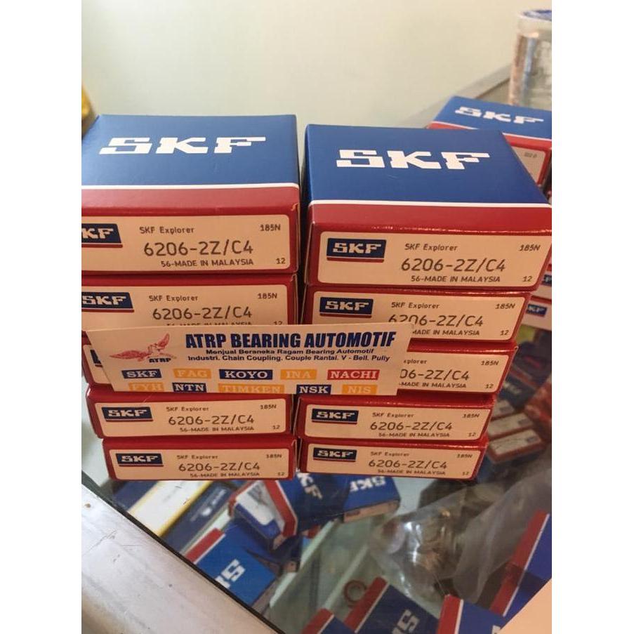 BALL BEARING 6206 2Z/C4 SKF