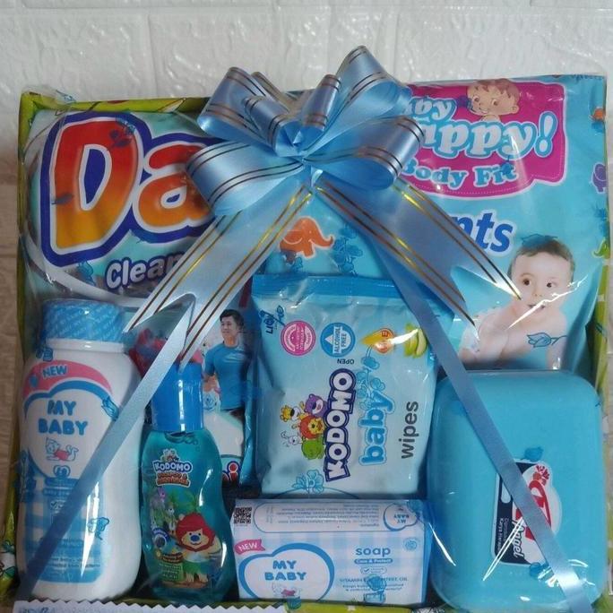 Bambino- Parsel Peralatan Mandi Bayi Baru Lahir , Kado Bayi Baru Lahir , Hampers Bayi Baru Lahir , B