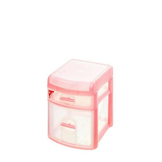 LACI MINI SUSUN 3 SHINPO 344 C3 / RAK CONTAINER CD / DVD murah