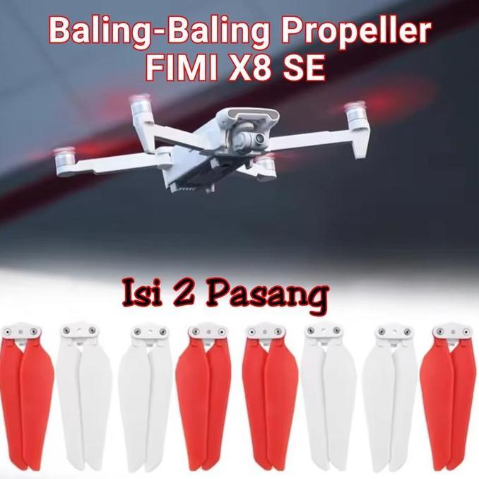 TERLARIS PROPELLER FIMI X8 SE / X8 PRO BALING-BALING OEM BLADE QUICK RELEASE CW & CCW