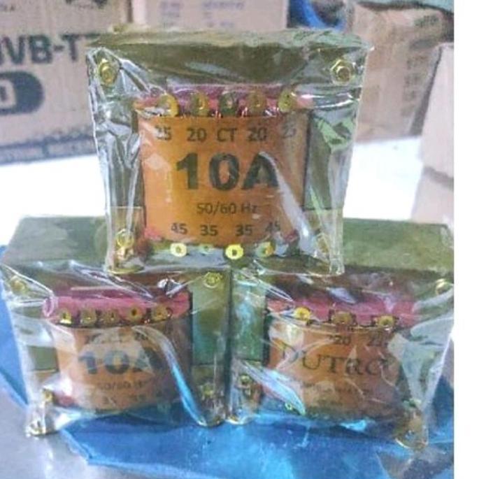 Trafo 10A CT 45V Travo kotak / trafo torodial trafo toroid 10 ampere CT 55v 45v