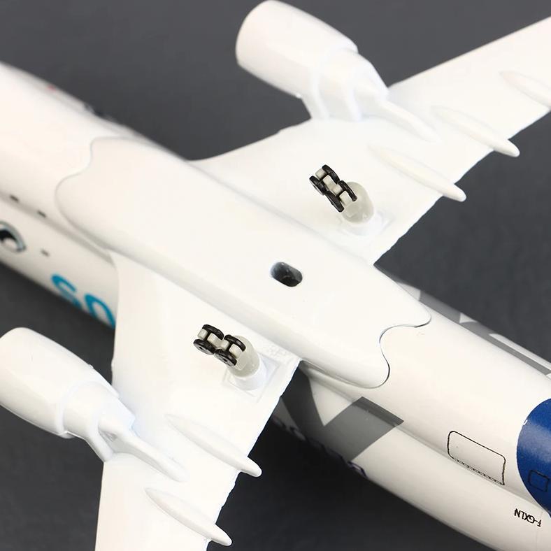 TERBARU 20CM Diecast Pesawat Beluga XL Diecast Pesawat Besi Diecast Pesawat Terbang Beluga Mainan Pe