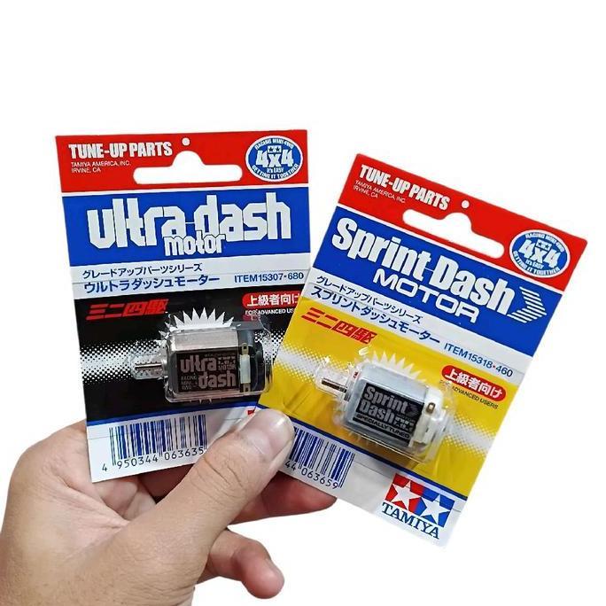 TAMIYA 15307 ULTRA DASH MOTOR + 15318 SPRINT DASH MOTOR