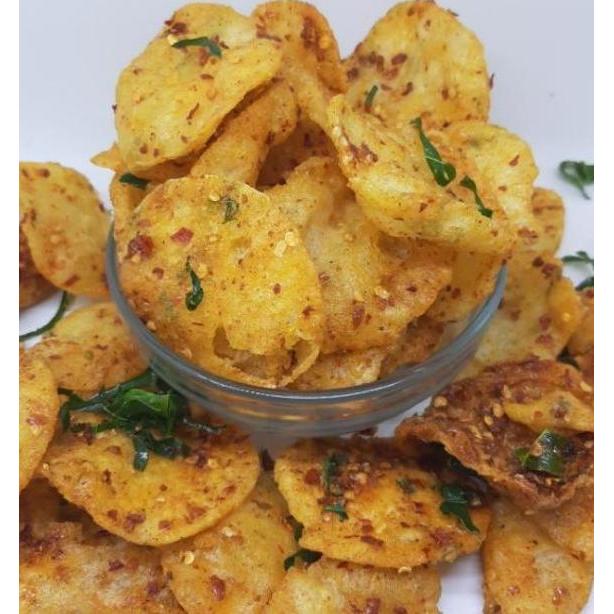 Keripik Cireng Bandung 500gram Makanan Snack Snacks Cemilan Pedas