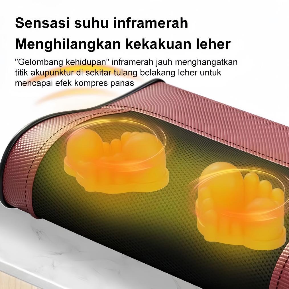 Terbaru Bantal Pijat Massage Elektrik Bantal Pijat Leher Punggung Bantal Pijat Elektri Pijat Mengule