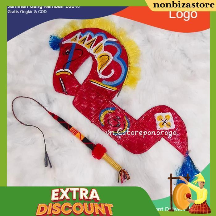 Jaranan Anak + Pecut Paket Murah / Kuda Lumping / Kuda Lumping Anak / Kuda Pegon / Barongan / Devil 