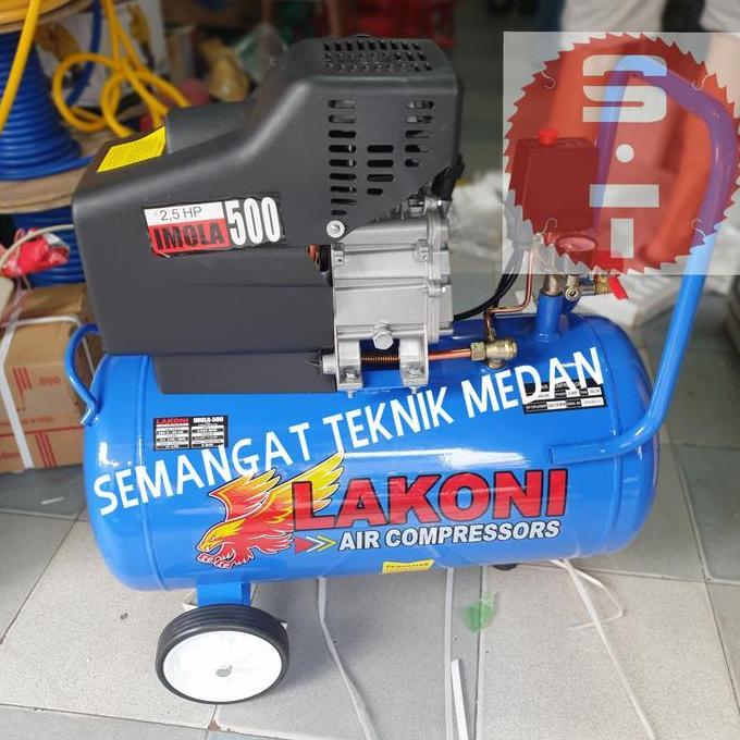 COMPRESSOR KOMPRESOR UDARA ANGIN LISTRIK 2.5HP 2,5 HP LAKONI IMOLA 500
