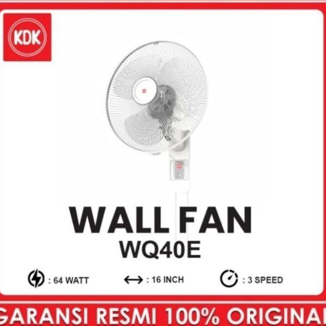 TERLARIS KIPAS ANGIN DINDING KDK WALL FAN KDK WQ40E 16INCH WQ 40E