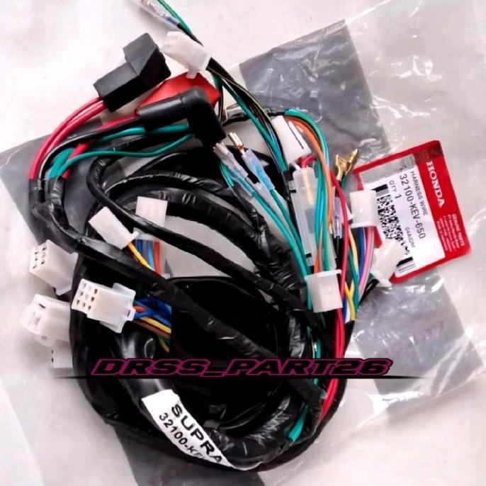 KABEL BODY ORIGINAL KEV HONDA MOTOR SUPRA LAMA/SUPRA X LAMA ORIGINAL DAN TERPERCAYA