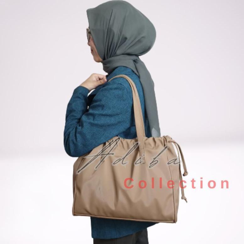 Murah Mario - Tote Bag Wanita Lucu - Tote Bag Laptop - Tote Bag Kuliah Muat Laptop