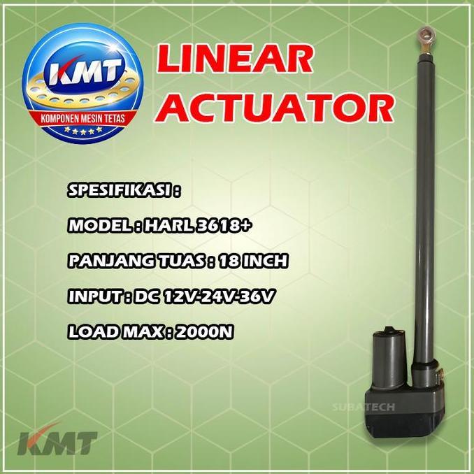 Linear Actuator Aktuator Hidrolik Matrix HARL - 3618+ Untuk MesinTetas