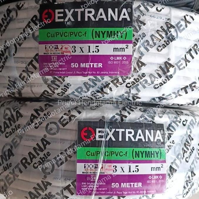Kabel NYMHY 3x1.5 mm Extrana | Kabel Extrana NYMHY 3x1,5mm (50Meter)