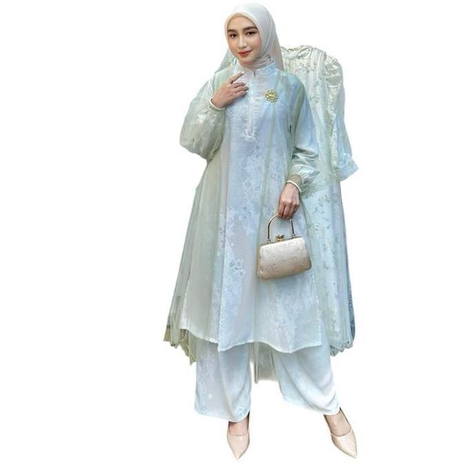 NONA KINAN SET CELANA PREMIUM OUTFIT KONDANGAN GIES BUTIK