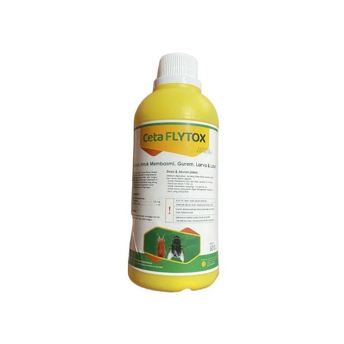 CETA FLYTOX 500ML-OBAT LALAT SAPI KAMBING PALING AMPUH PEMBASMI NYAMUK LALAT LARVA UNTUKKANDANGTERNA