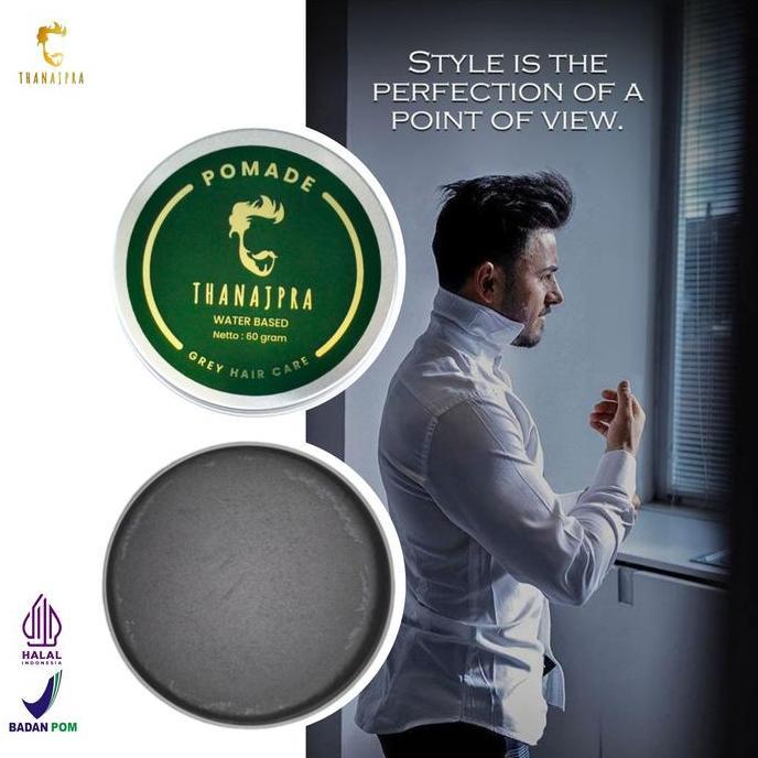 Minyak penghitam rambut herbal Najpra pomade waterbased bukan semir