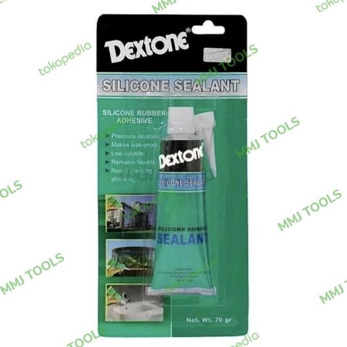 Lem Silikon Sealent DEXTONE 30 gram - Lem kaca kecil DEXTONE