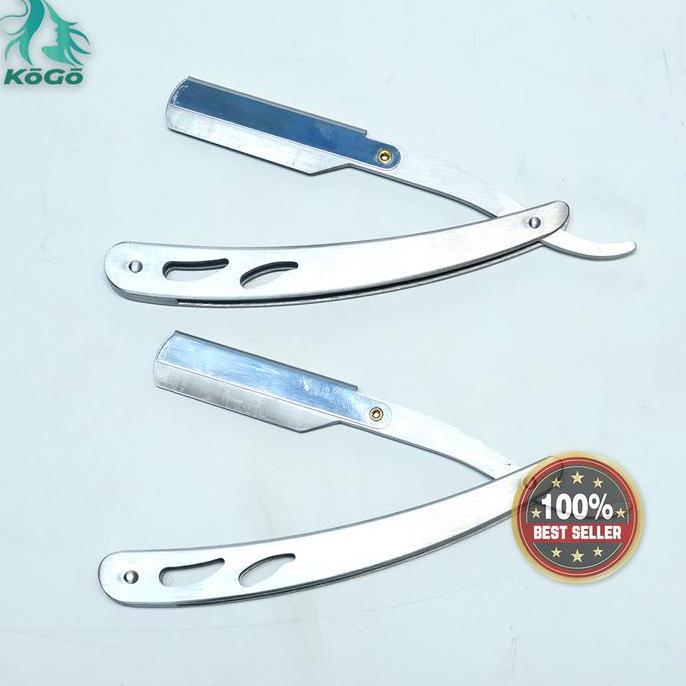 RAZOR PISAU CUKUR STAINLESS ISI ULANG GAGANG SILET KERIKAN SHAVING
