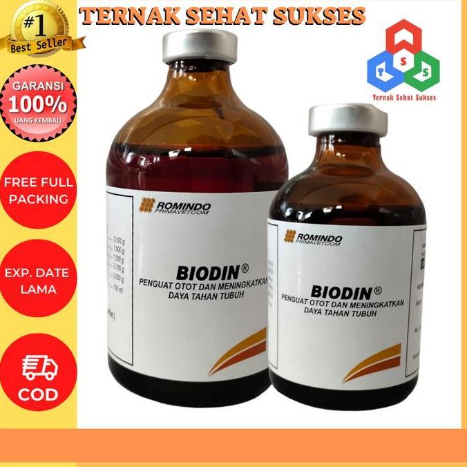 BIODIN 50 ml BIODIN 100 ml ROMINDO TSS