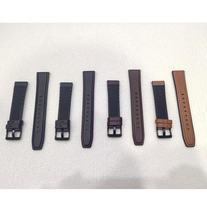 STRAP WATCH TALI JAM LEATHER RUBBER KULIT GARMIN VENU | FORERUNNER 245