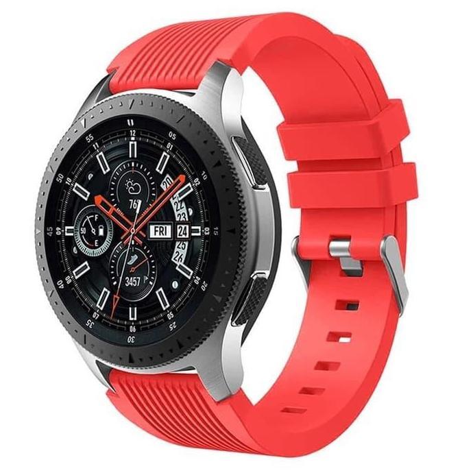 STRAP TALI JAM SILIKON BAND SAMSUNG GALAXY WATCH 46MM MODEL ORIGINAL