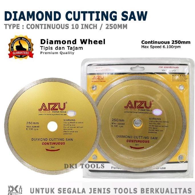 Mata Gerinda Diamond Potong Keramik 10 Inch Aizu Wet/Continuous