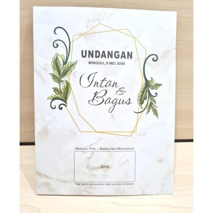 Ready Undangan Blangko ERBA 2210