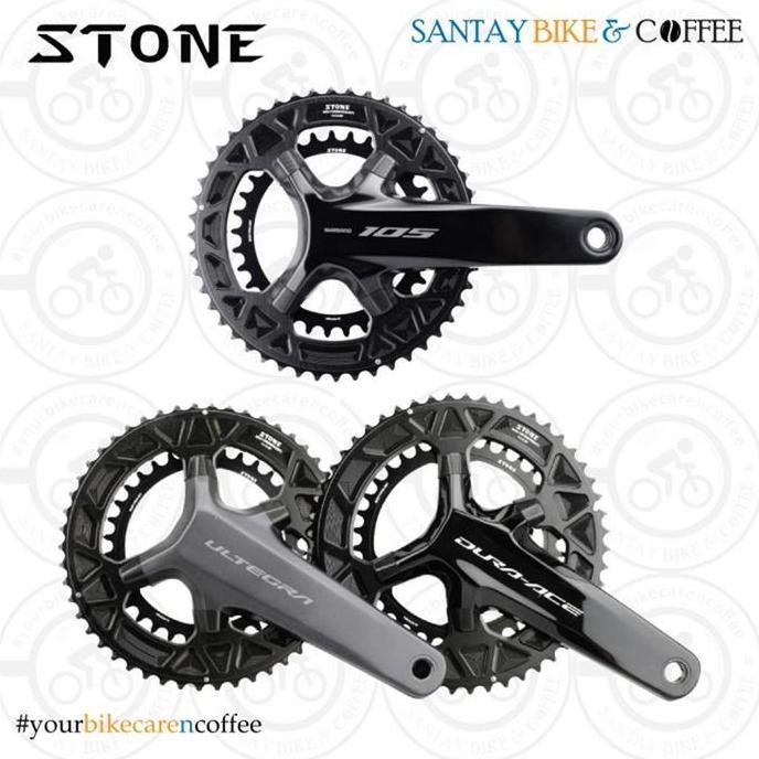STONE CHAINRING BCD 110 for Shimano 105 R7100 UT R8100 DA R9200