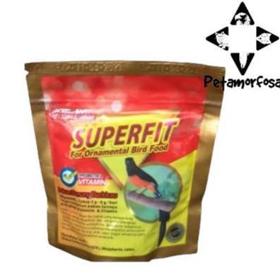 SUPERFIT GOLD Pakan HARIAN VOER Burung Tinggi Protein Murai Kacer Cucak Anis Dll